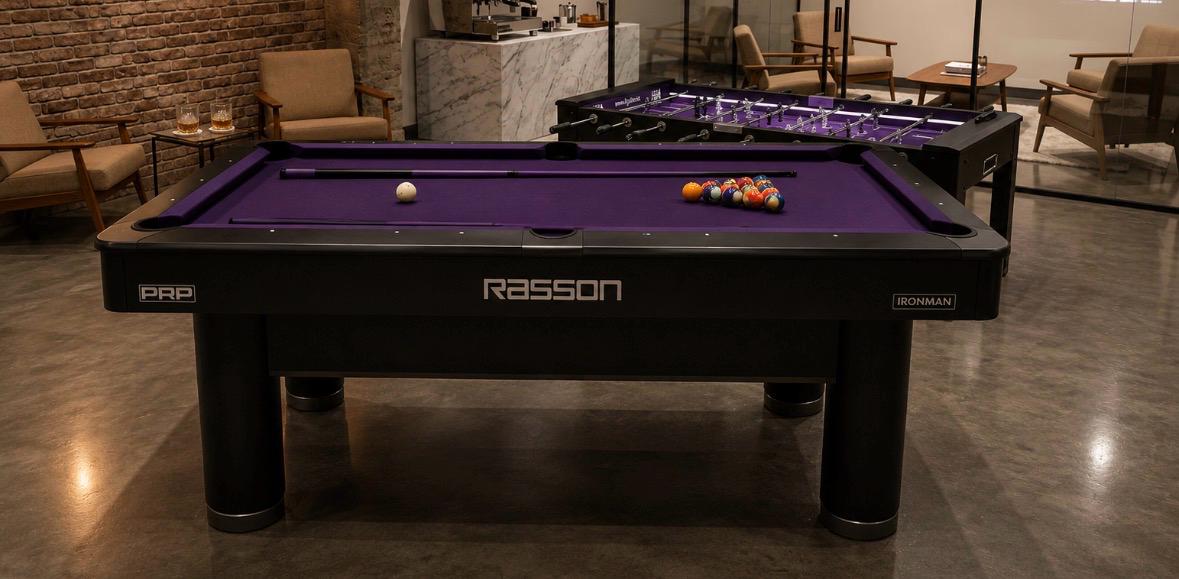 Billar Rasson en espacio personalizado