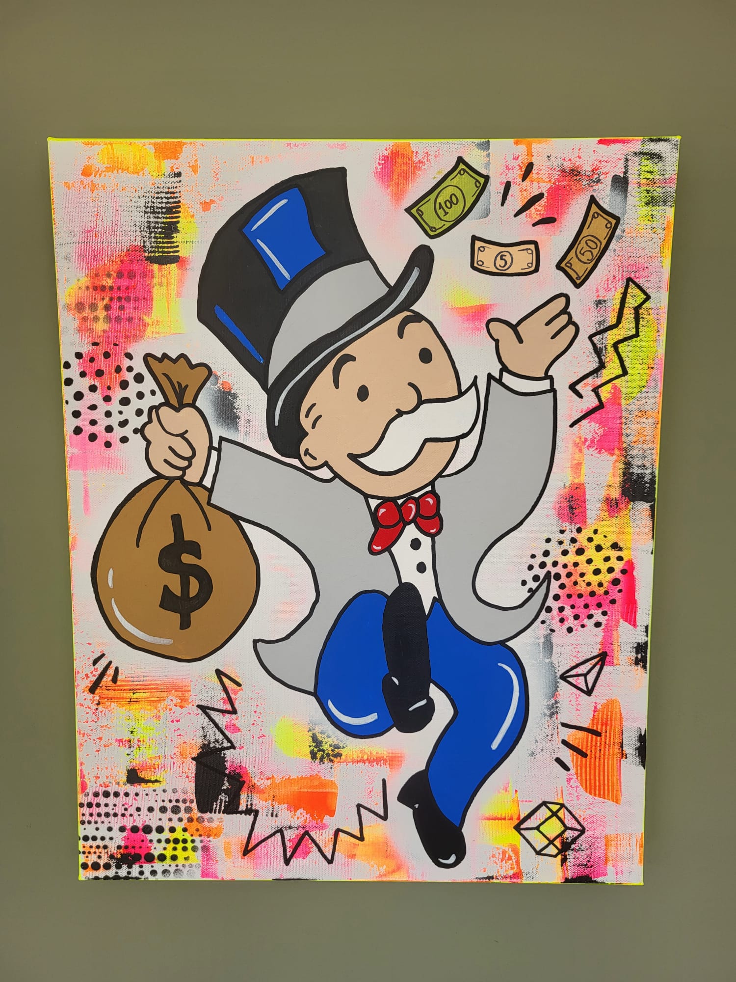 Monopoly, fotografía original de la obra de Melissa Stok.