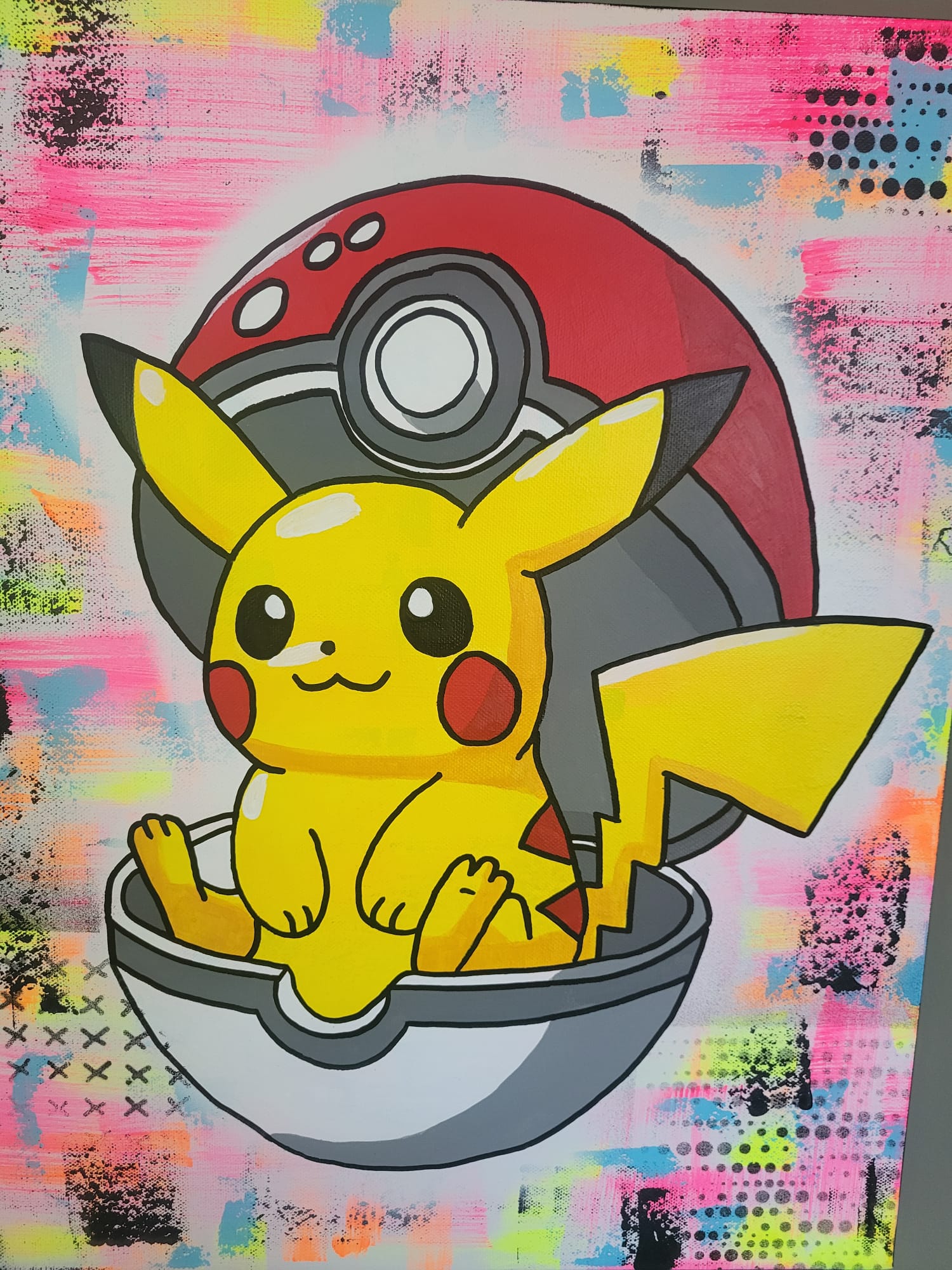 Pikachu Inner Sphere, fotografía original de la obra de Melissa Stok.