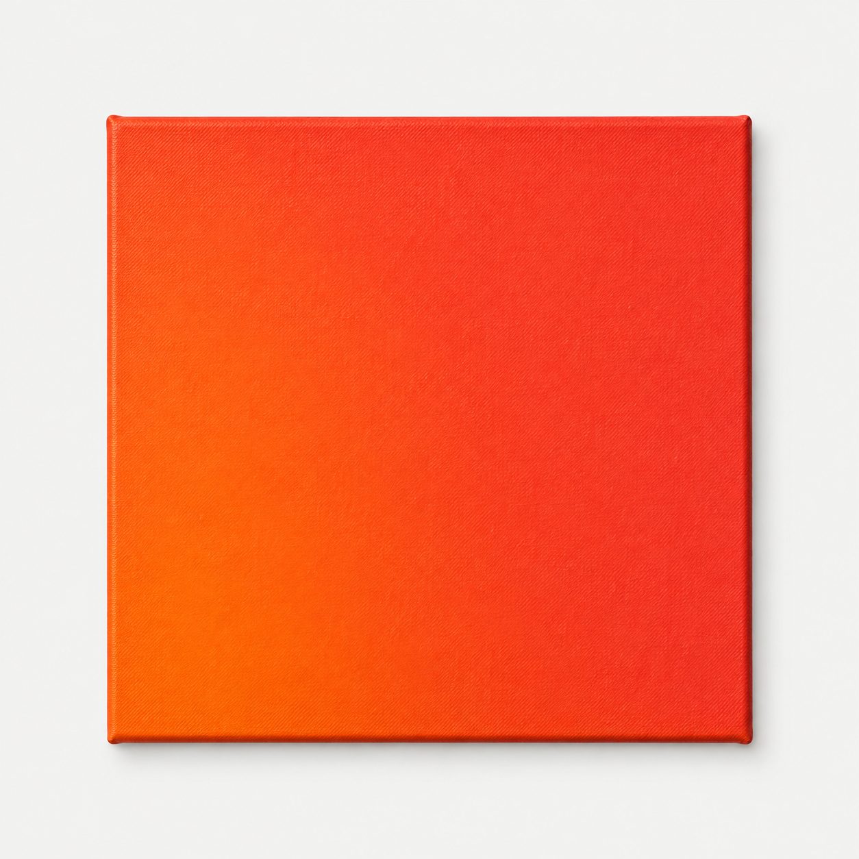 Degradado rojo y naranja, obra de catálogo